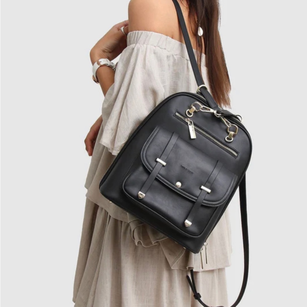 Belle and Bloom Leather Backpack